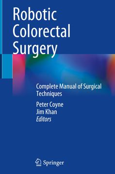 portada Robotic Colorectal Surgery: Complete Manual of Surgical Techniques (en Inglés)