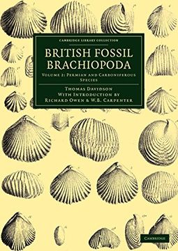 portada British Fossil Brachiopoda 6 Volume Set: British Fossil Brachiopoda: Volume 2, Permian and Carboniferous Species Paperback (Cambridge Library Collection - Earth Science) (en Inglés)