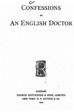 portada Confessions of an English Doctor (en Inglés)
