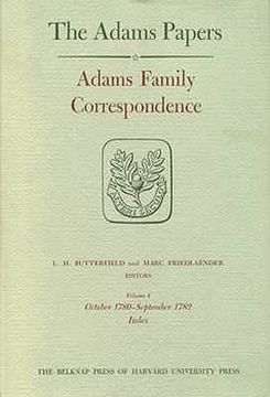 portada adams family correspondence, volumes 3 and 4: april 1778 - september 1782 (en Inglés)