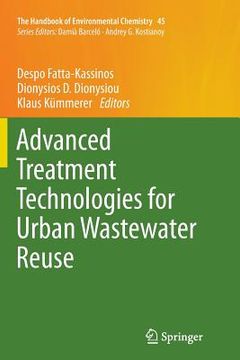 portada Advanced Treatment Technologies for Urban Wastewater Reuse (en Inglés)