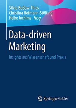 portada Data-Driven Marketing: Insights aus Wissenschaft und Praxis (en Alemán)