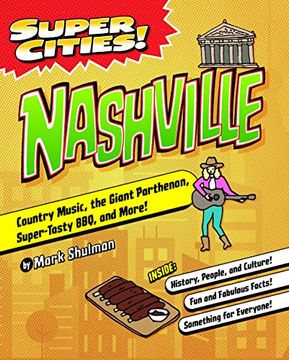 portada Super Cities! Nashville (en Inglés)