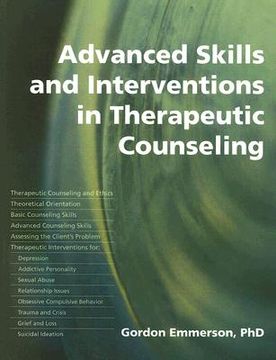 portada advanced skills and interventions in therapeutic counseling (en Inglés)