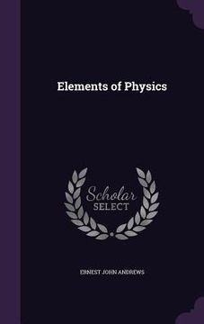 portada Elements of Physics (in English)