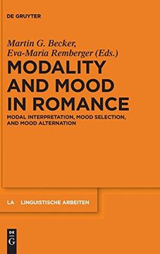 portada Modality and Mood in Romance (Linguistische Arbeiten) (en Inglés)