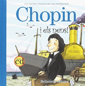 portada Chopin i els Nens + cd (Los Grandes Compositores y los Niños)