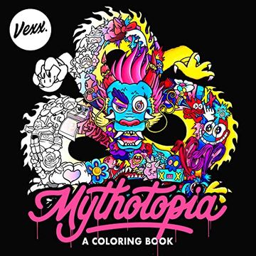 portada Mythotopia: A Dragons and Doodles Coloring Book (in English)