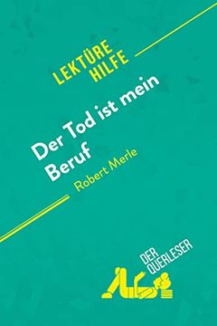 portada Der tod ist Mein Beruf von Robert Merle (Lekt? Rehilfe) (en Alemán)