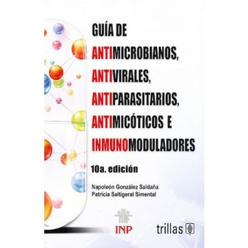 portada Guia de Antimicrobianos, Antivirales, Antiparasitarios, Antimicoticos e Inmunomoduladores