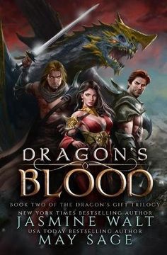 portada Dragon's Blood: a Reverse Harem Fantasy Romance: Volume 2 (The Dragon's Gift Trilogy)