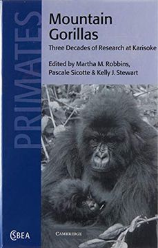 portada Mountain Gorillas Hardback: Three Decades of Research at Karisoke (Cambridge Studies in Biological and Evolutionary Anthropology) (in English)