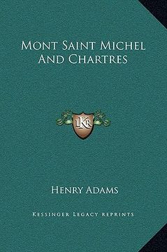 portada mont saint michel and chartres (en Inglés)