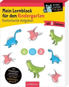portada Mein Lernblock für den Kindergarten - Kunterbunte Aufgaben (en Alemán)