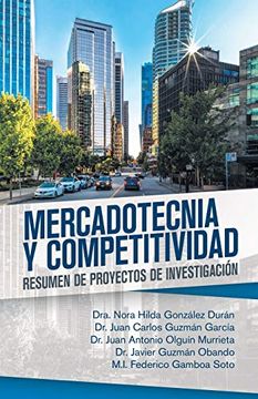 portada Mercadotecnia y Competitividad: Resumen de Proyectos de Investigación (in Spanish)