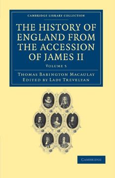 portada The History of England From the Accession of James ii 5 Volume Set: The History of England From the Accession of James ii - Volume 5. & Irish History, 17Th & 18Th Centuries) (en Inglés)
