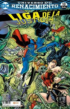 portada Liga de la Justicia núm. 68/ 13 (Renacimiento) (Liga de la Justicia (Nuevo Universo DC))