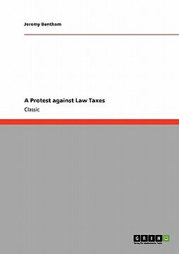 portada a protest against law taxes (in English)