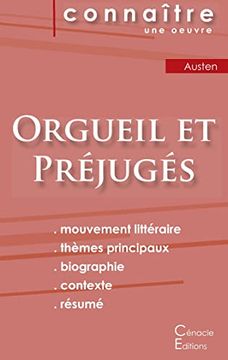 portada Fiche de lecture Orgueil et Préjugés de Jane Austen (Analyse littéraire de référence et résumé complet) (en Francés)