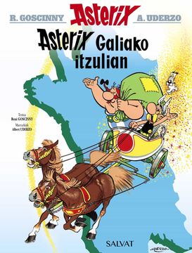 portada Asterix Galiako Itzulian (en Euskera)