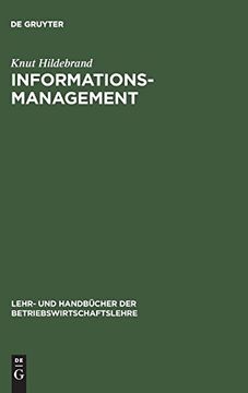 portada Informationsmanagement: Wettbewerbsorientierte Informationsverarbeitung mit Standard-Software und Internet (en Alemán)