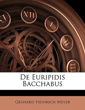 portada de Euripidis Bacchabus (en Latin)