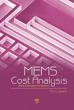 portada MEMS Cost Analysis: From Laboratory to Industry (in English)