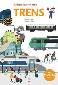 portada El Llibre que es Mou: Trens (in Catalá)
