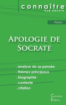 portada Fiche de lecture Apologie de Socrate de Platon (Analyse philosophique de référence et résumé complet) (en Francés)