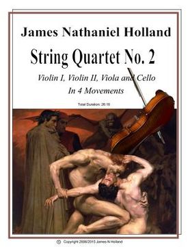portada String Quartet No 2: Full Score and Parts (en Inglés)