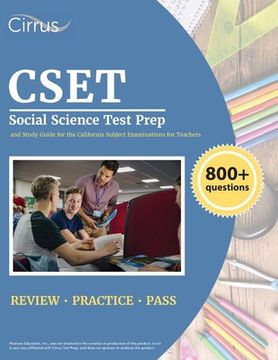 portada CSET Social Science Test Prep: 800+ Practice Questions and Study Guide for the California Subject Examinations for Teachers (en Inglés)