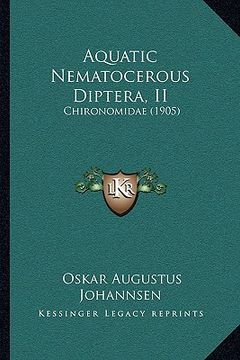 portada aquatic nematocerous diptera, ii: chironomidae (1905) (en Inglés)