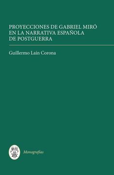 portada Proyecciones de Gabriel Miró en la Narrativa Española de Postguerra (in Spanish)