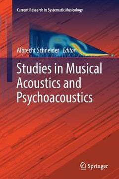 portada Studies in Musical Acoustics and Psychoacoustics 