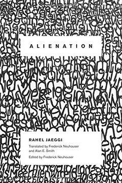 portada Alienation (New Directions in Critical Theory) (in English)