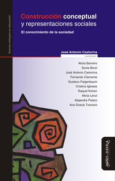 portada Construccion Conceptual y Representaciones Sociales (Enfoques en Educacion) (in Spanish)