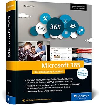 portada Microsoft 365: Das Umfassende Handbuch für Administratoren. Für Alle Business- und Enterprise-Editionen Geeignet (in German)