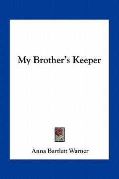 portada my brother's keeper (en Inglés)