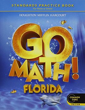 portada Houghton Mifflin Harcourt Go Math Florida: Practice Book Grade K