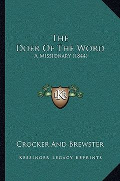 portada the doer of the word: a missionary (1844) (en Inglés)