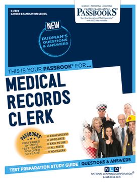 portada Medical Records Clerk (C-2309): Passbooks Study Guide Volume 2309 (en Inglés)