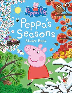 portada Peppa Pig: Peppa's Seasons Sticker Book (en Inglés)