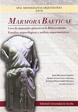 portada Marmora Baticae nº Xxvii (Spal Monografías Arqueología)