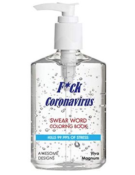 portada F*Ck Coronavirus: Swear Word Coloring Book: Kills 99. 99% of Stress