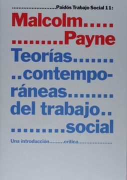 portada Teorías Contemporáneas del Trabajo Social: Una Introducción Crítica (in Spanish)