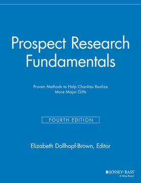 portada Prospect Research Fundamentals: Proven Methods To Help Charities Realize More Major Gifts, 4Th Edition