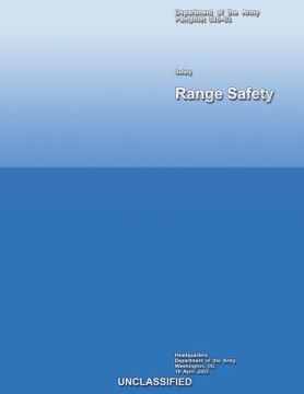 portada Range Safety: Pamphlet 385?63 (en Inglés)