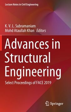 portada Advances in Structural Engineering: Select Proceedings of Face 2019 (en Inglés)