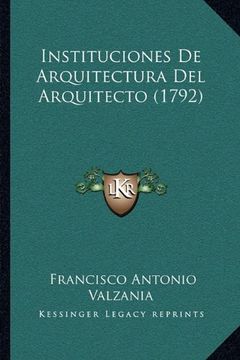 portada Instituciones de Arquitectura del Arquitecto (1792)
