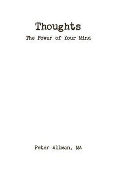 portada Thoughts The Power of Your Mind (en Inglés)